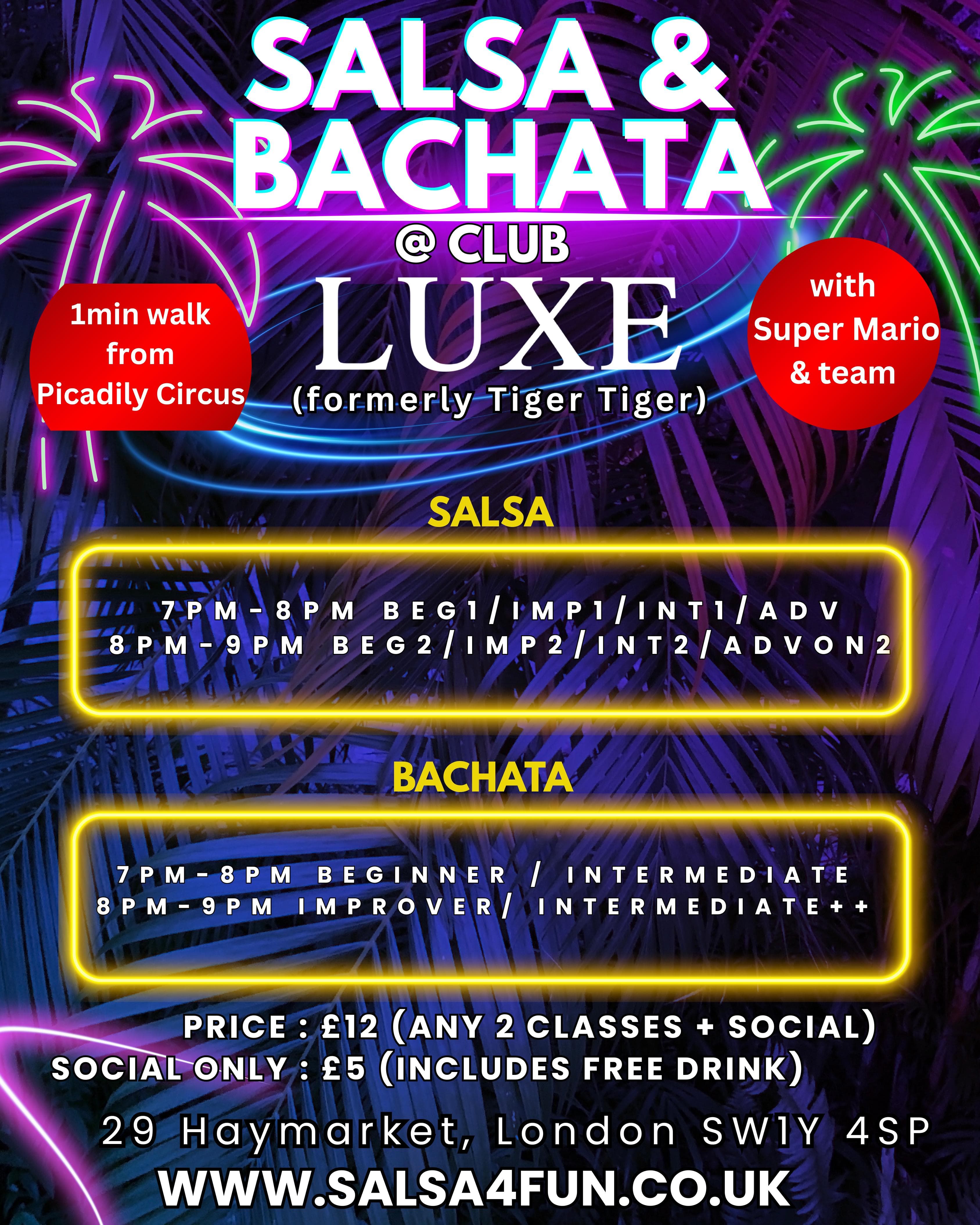 Luxe Schedule